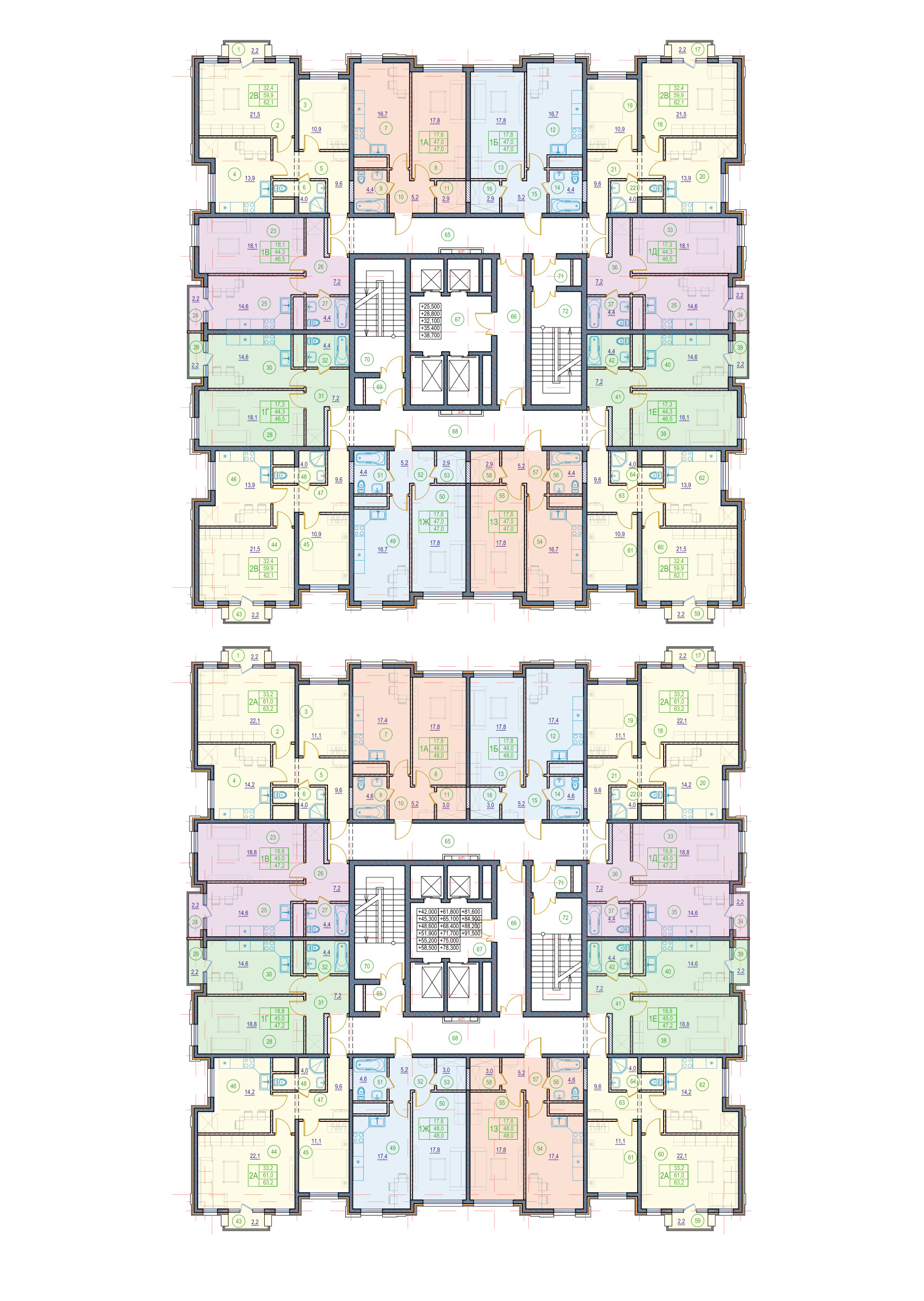 Планировка 3 — ЖК Монарх